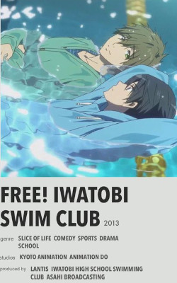 Free! Movie watersports hoodie in pool