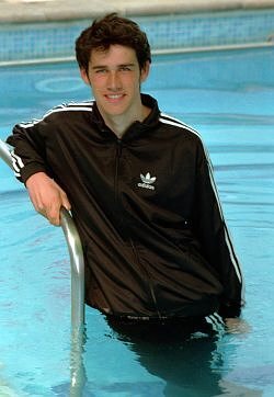 tracksuit in pool fitness training